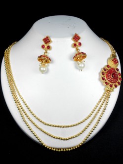 polki_necklace_set_2450PN4338